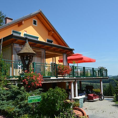 Gaestehaus Schmid Sankt Johann im Saggautal Dış mekan fotoğraf