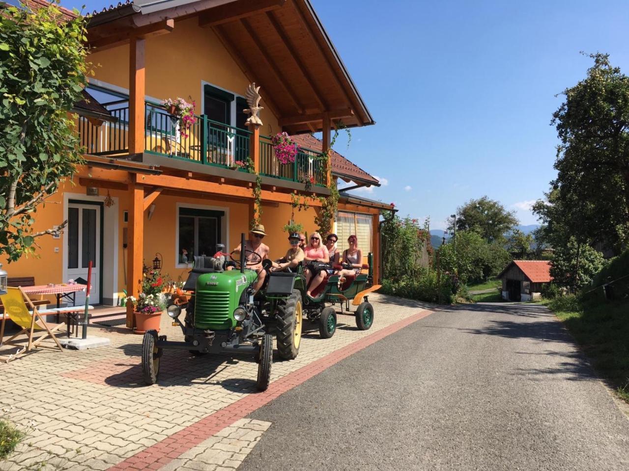 Gaestehaus Schmid Sankt Johann im Saggautal Dış mekan fotoğraf